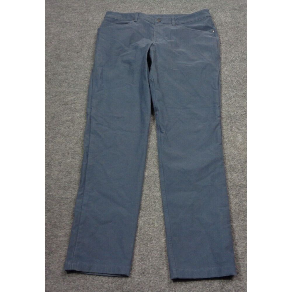 Lululemon Pants Mens 34x31 Blue ABC‎ Utilitech Slim Fit Chino 5 Pocket